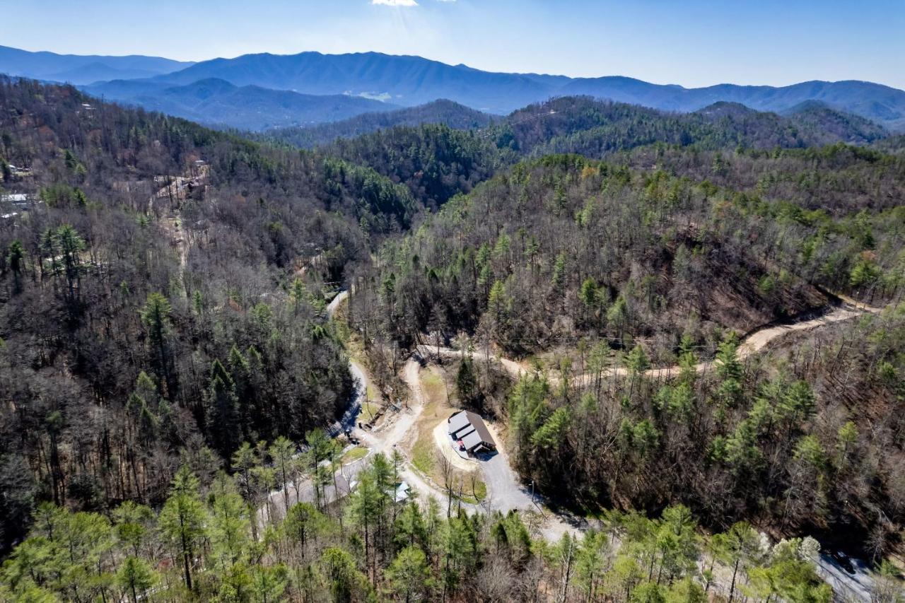 New Rustic Luxe Cabin Billiards Spa Near Gsmnp Townsend Dış mekan fotoğraf